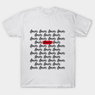 Amore Print T-Shirt